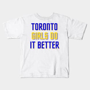 Toronto Girls - TMU Edition Kids T-Shirt